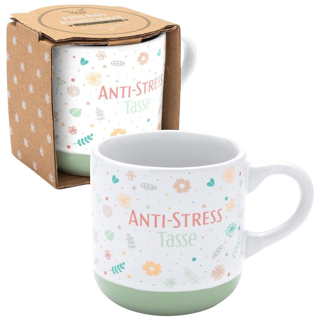 GRUSS & CO Espressotasse Motiv Anti-Stress, 10 cl