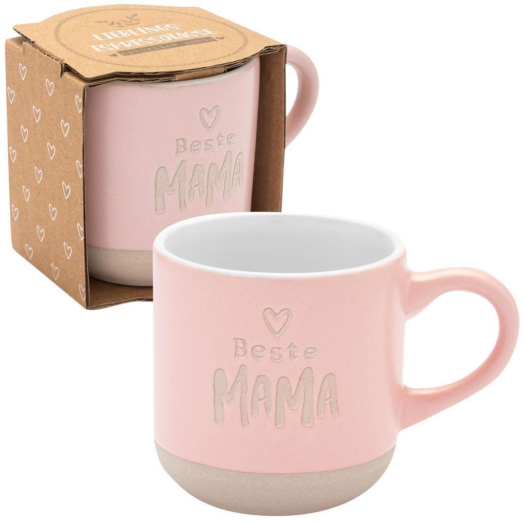 GRUSS & CO Espressotasse Motiv Mama, 10 cl