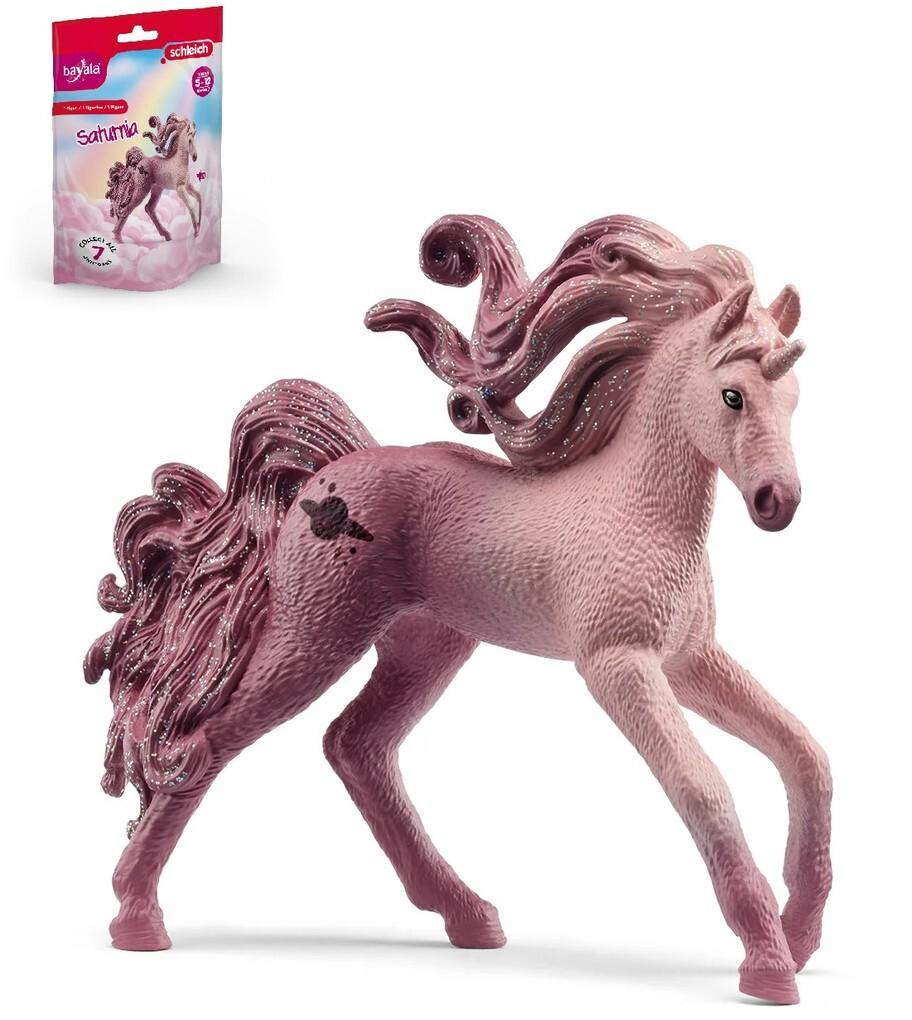 Schleich 70800 - Bayala, Einhorn Saturnia, Sammeleinhorn, Spielfigur, 9x8x2cm