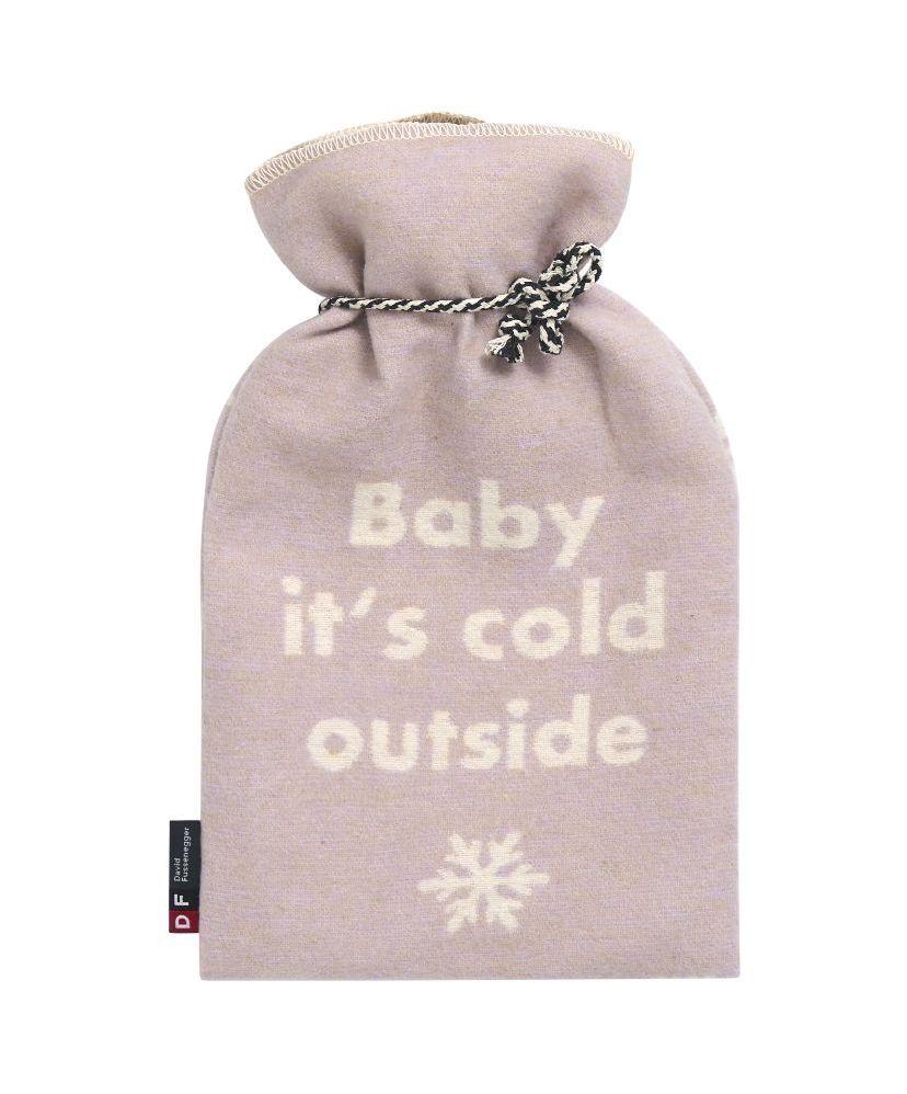 Wärmflasche "Baby it`s cold outside" 2 Liter (GRS)