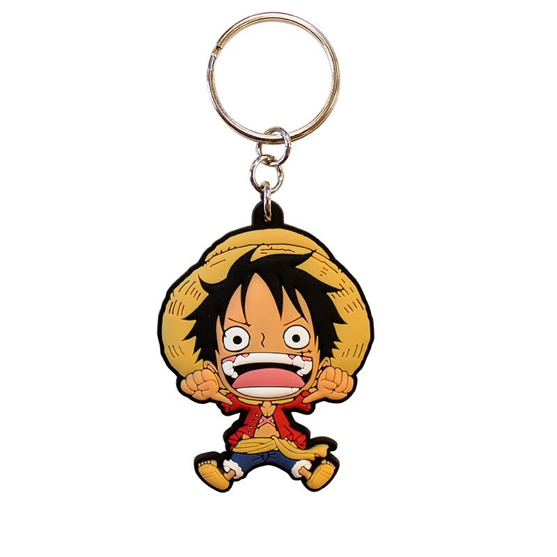 ONE PIECE Keychain Luffy SD PVC