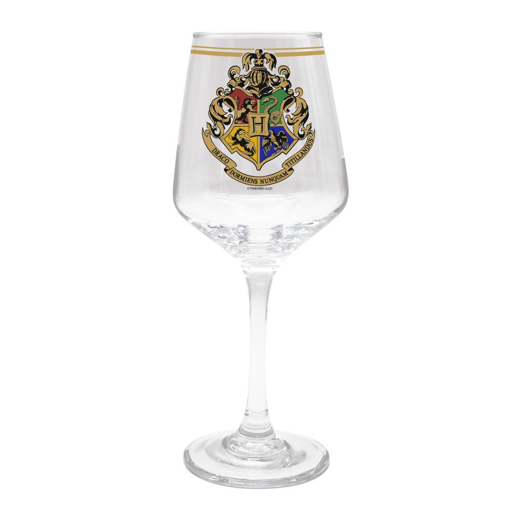 HARRY POTTER Stemmed glass Hogwarts Crest