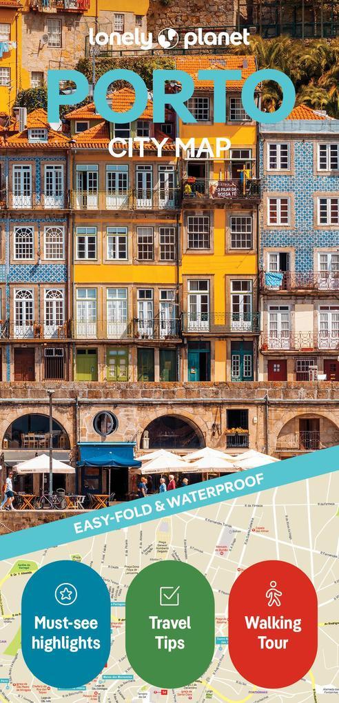 Lonely Planet Porto City Map