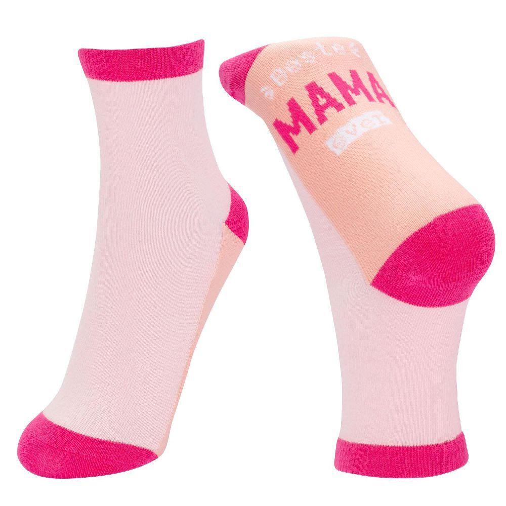 Zaubersocken Motiv "Beste Mama ever"