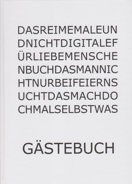 Gästebuch