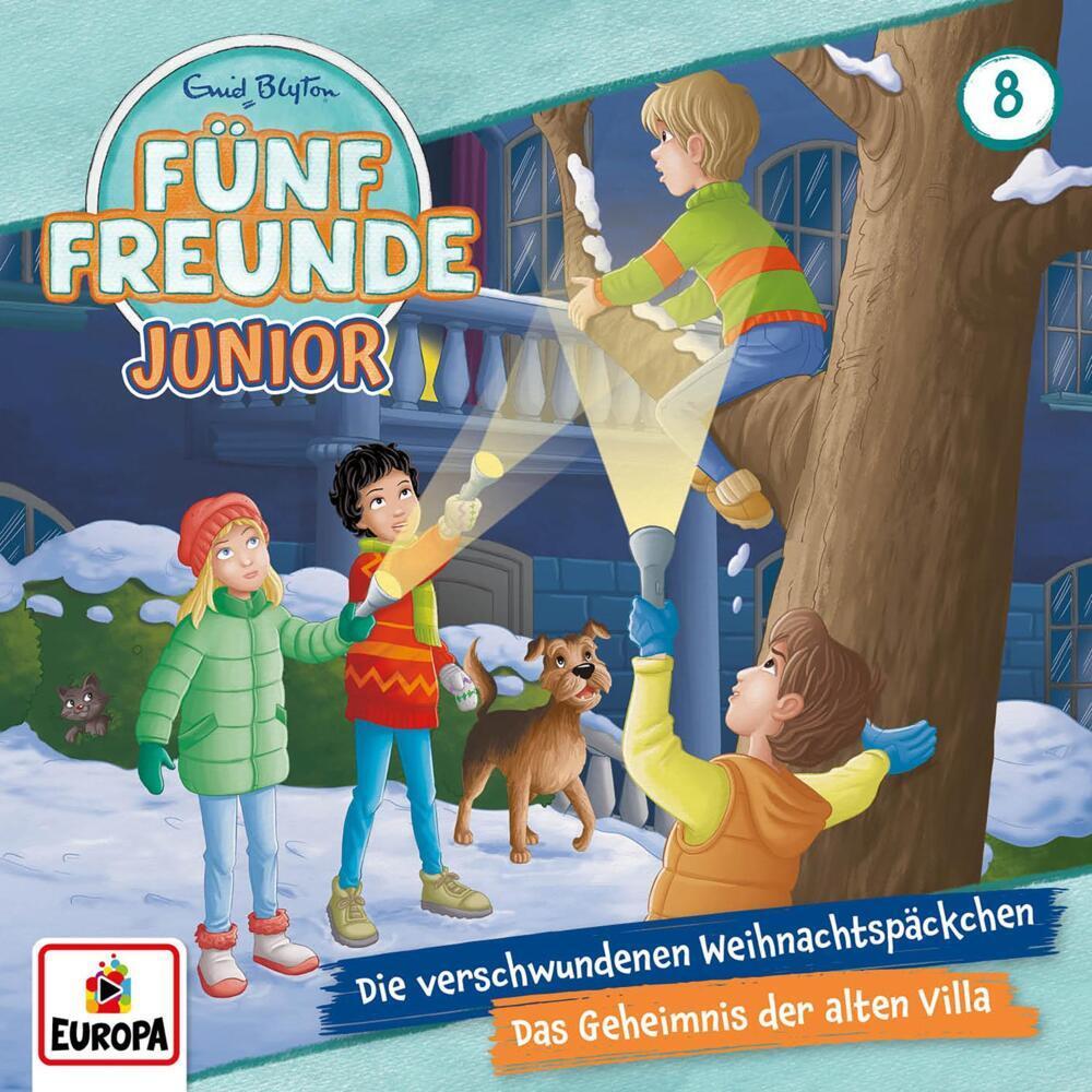 Fünf Freunde Junior 08: Die verschwundenen Weihnachtspäckchen / Das Geheimnis der alten Villa