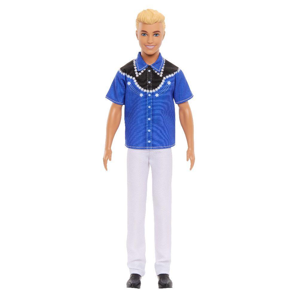 Barbie Fashionistas Ken-Puppe blonde mit Westernlook