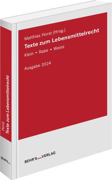 Texte zum Lebensmittelrecht