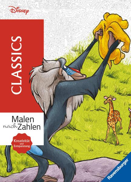 Malen nach Zahlen Disney: Classics - Malbuch für Erwachsene