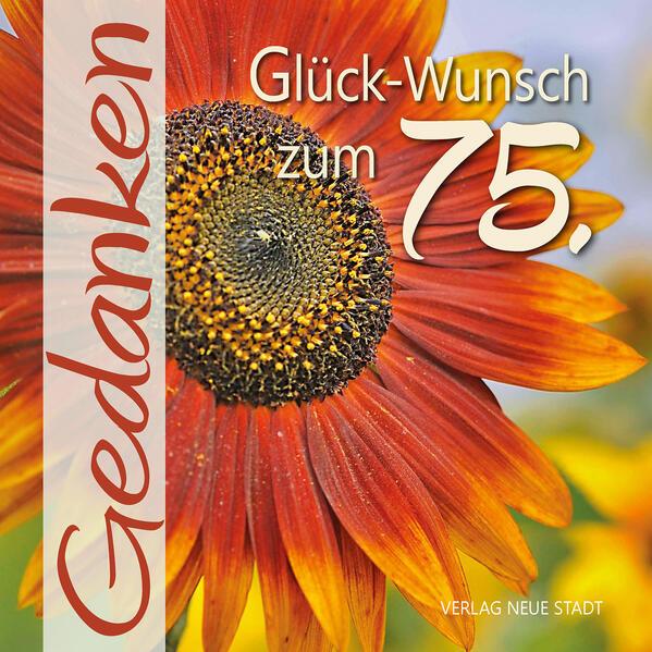 Glück-Wunsch zum 75.