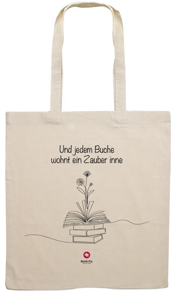 Buch & Co. Baumwolltasche Zauber