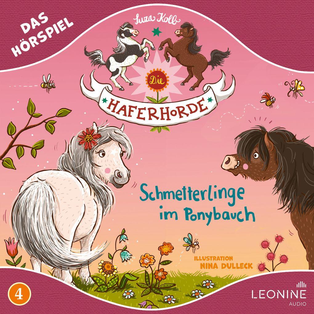 Die Haferhorde - Schmetterlinge im Ponybauch (Hörspiel zu Band 4)