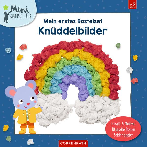 Mein erstes Bastelset: Knüddelbilder (Regenbogen)