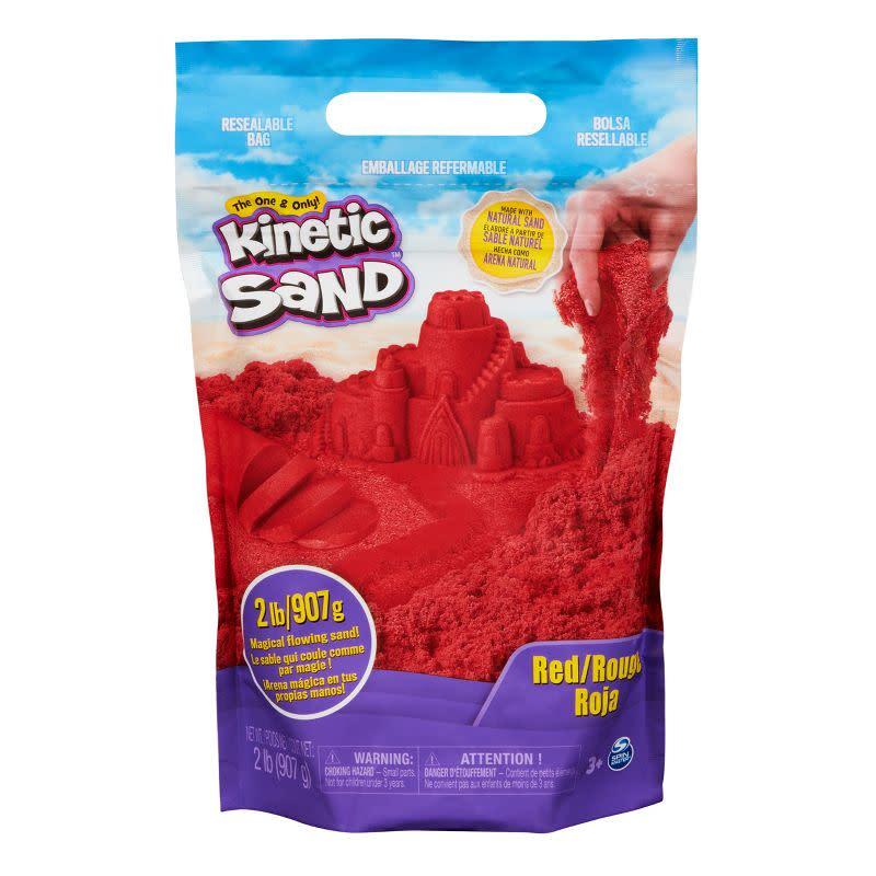 Spin Master - Kinetic Sand - Colour Bag Rot (907g)