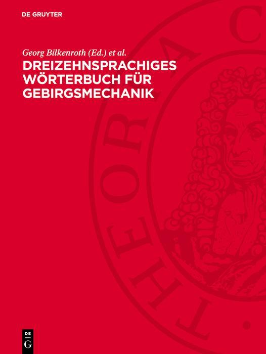 Dreizehnsprachiges Wörterbuch für Gebirgsmechanik