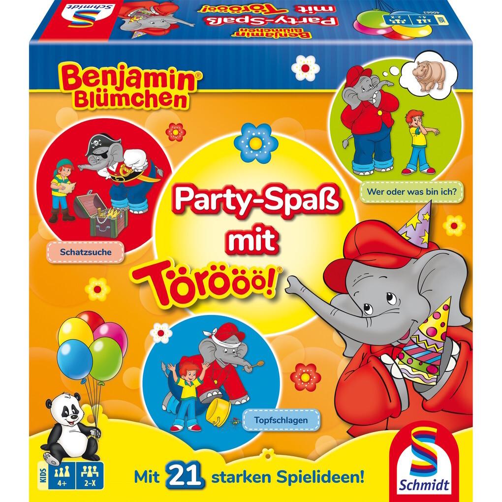 Schmidt Spiele - Benjamin Blümchen: Party-Spaß mit Törööö!