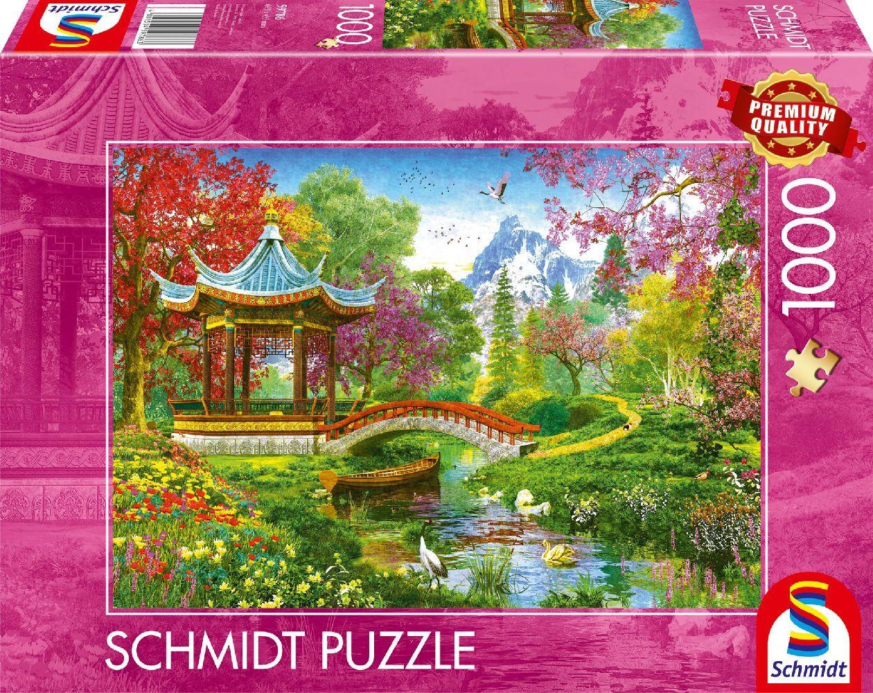 Schmidt Spiele 59786 - Zen-Garten, Puzzle Standard 1.000 Teile