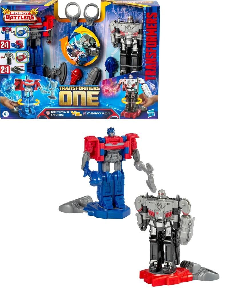 Hasbro F92075L0 - Transformers One Robot Battlers 2er Pack, Optimus Prime vs. Megatron