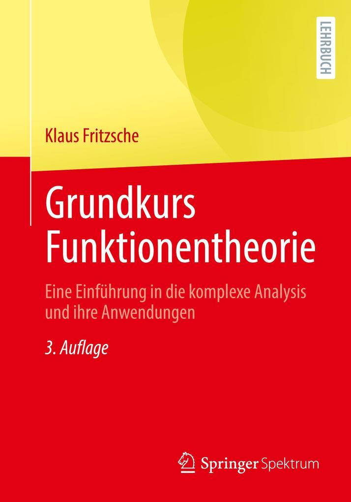 Grundkurs Funktionentheorie