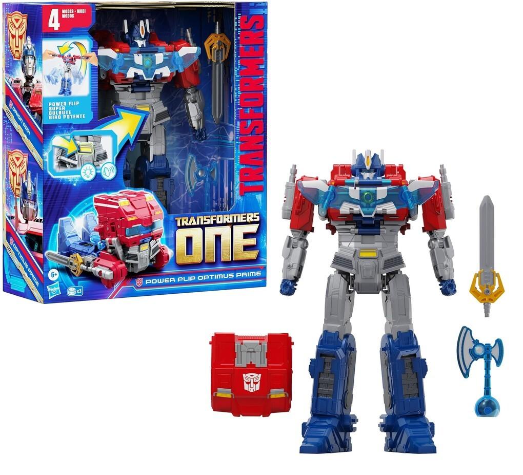 Hasbro F92095L0 - Transformers One Power Flip Optimus Prime (Orion Pax), 4-in-1-Action-Figur