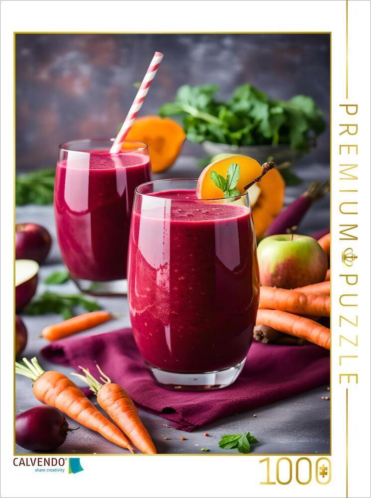 CALVENDO Puzzle DETOX SMOOTHIE | 1000 Teile Lege-Größe 64x48cm Foto-Puzzle für glückliche Stunden