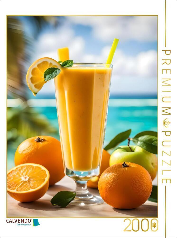 CALVENDO Puzzle SUMMERTIME SMOOTHIE | 2000 Teile Lege-Größe 90x67cm Foto-Puzzle für glückliche Stund