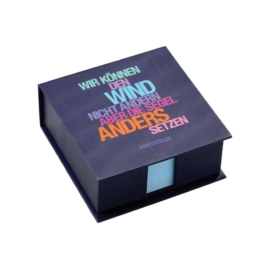 Zettelbox Aristoteles, Wind