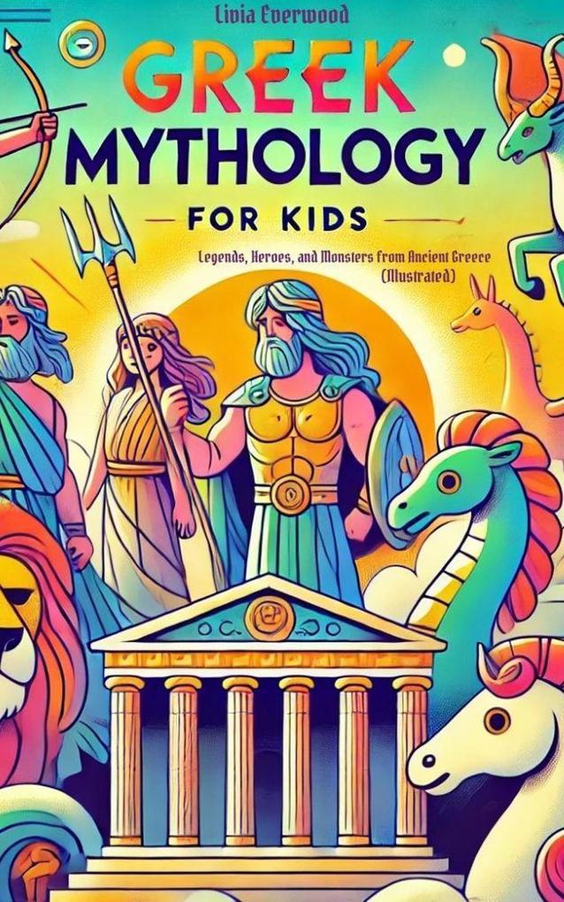 Greek Mythology For Kids: Legends, Heroes, and Monsters from Ancient Greece (Illustrated)