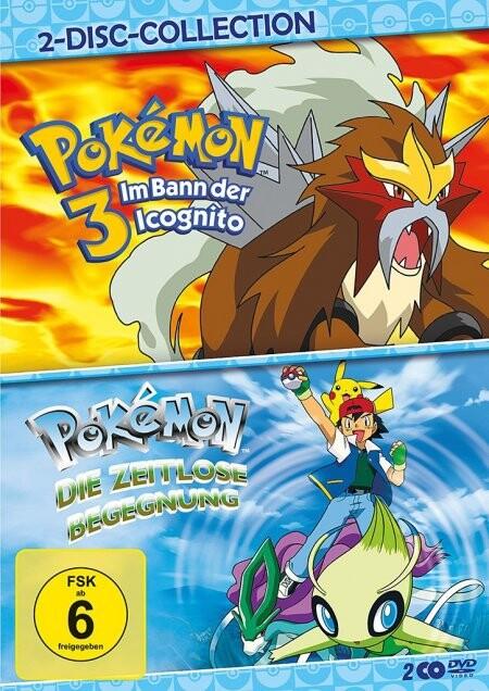 Pokémon 3 / Pokémon 4 - Doppelpack, 2 DVD