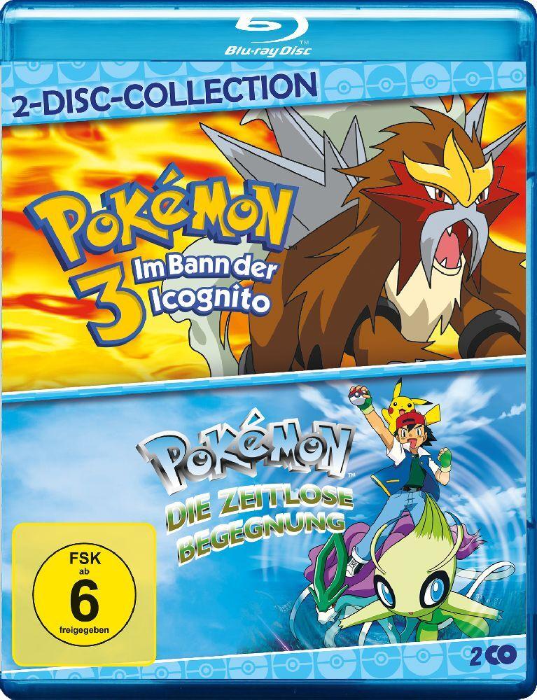 Pokémon 3 / Pokémon 4 - Doppelpack, 2 Blu-ray