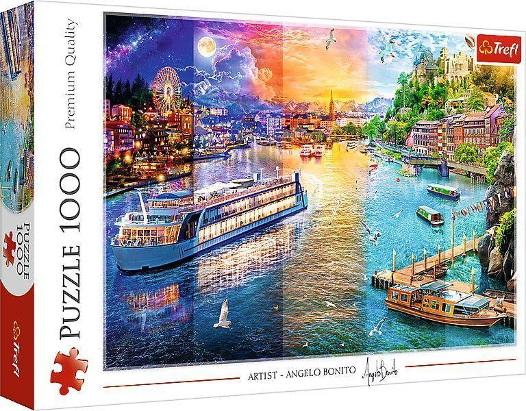 Puzzle 1000 Flussfahrt