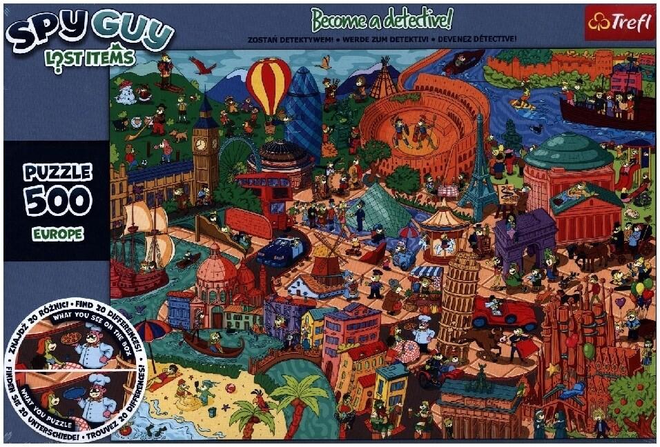 Puzzle 500 Spy Guy Europa