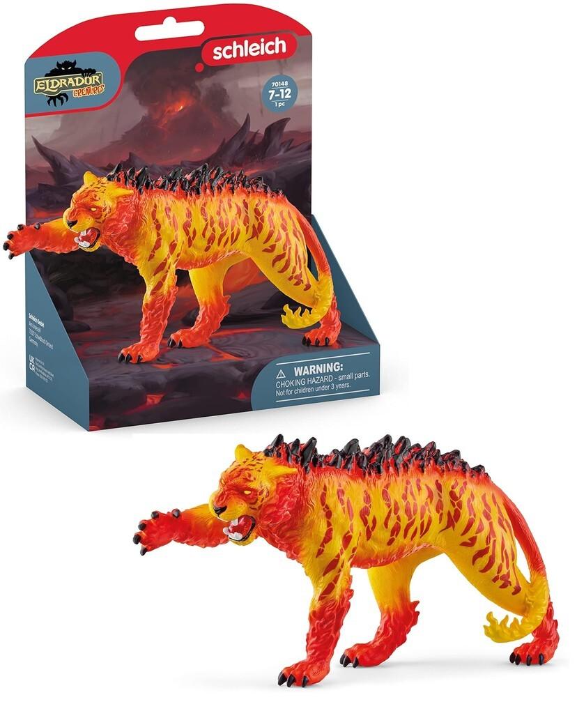 Schleich 70148 - Eldrador Creatures, Lavatiger, Länge: 13,5 cm