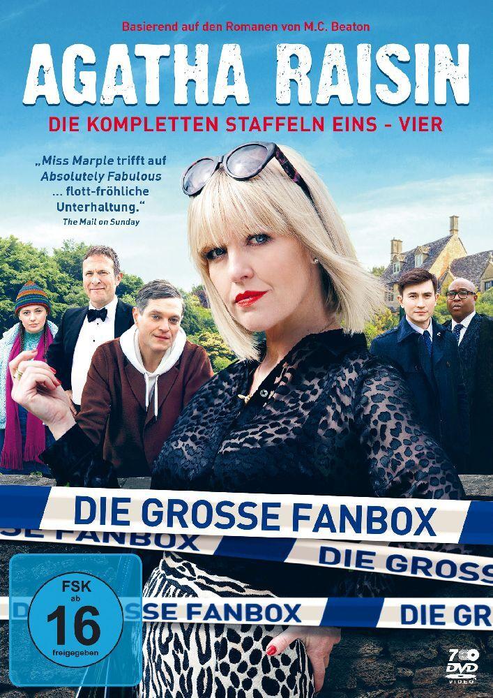 Agatha Raisin - Die große Fanbox mit den Staffeln 1-4, 9 DVD