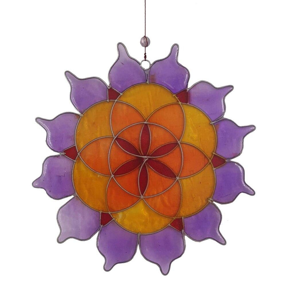 Suncatcher "Lotus Saat des Lebens"