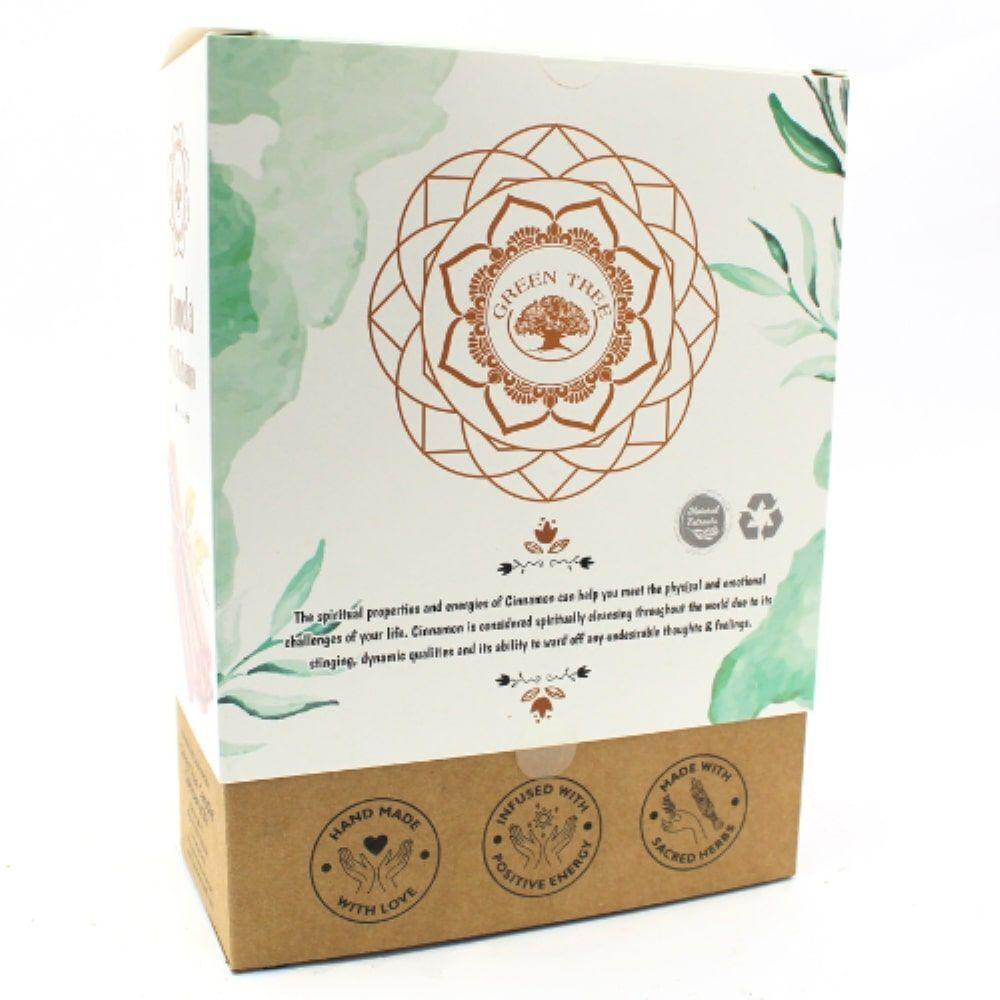 Räucherstäbchen Green Tree Cinnamon & Olibanum Botanical Incense, 9 dicke Stäbchen