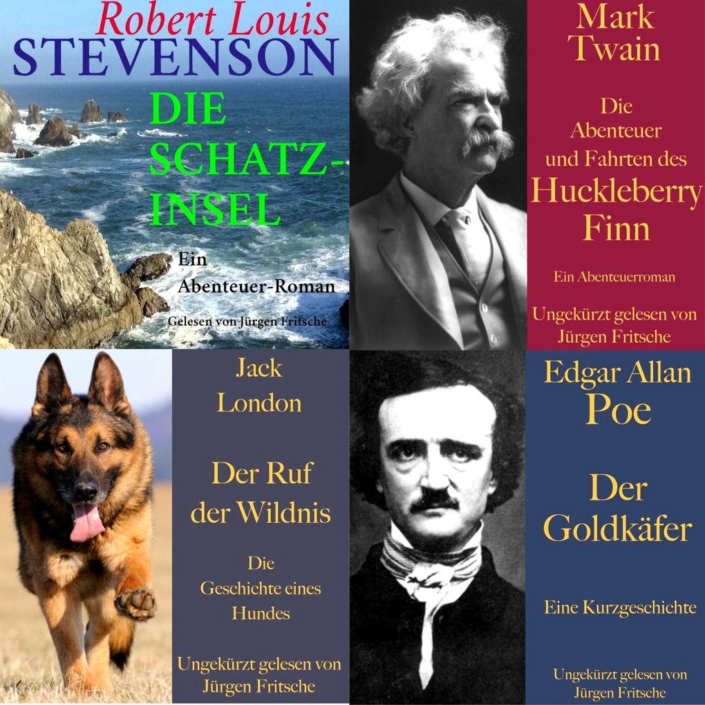 Die Abenteuer Box: 4 Hörbuch-Klassiker