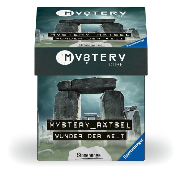 Ravensburger 24577 - Mystery Cube - Wunder der Welt: Stonehenge - Für Rätsel-Begeisterte ab 10 Jahren