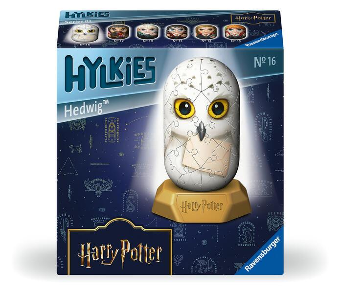 Ravensburger Hylkies: Die neue Sammelfigurenreihe zum selbst zusammenbauen. Figur #16 - Harry Potter Hedwig - Für alle Harry Potter Fans - Aufbauen, Verlieben, Sammeln