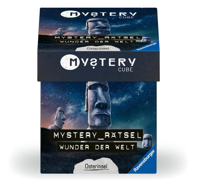 Ravensburger 24580 - Mystery Cube - Wunder der Welt: Osterinsel - Für Rätsel-Begeisterte ab 10 Jahren