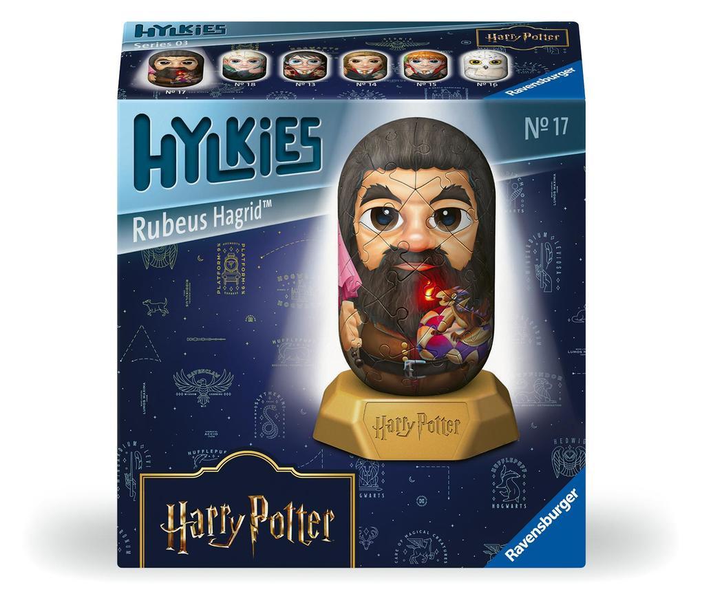 Ravensburger Hylkies: Harry Potter Sammelfiguren zum selbst zusammenbauen - Figur #17 - Rubeus Hagrid - Aufbauen, Verlieben, Sammeln - Mini-Figuren für Fans von Hogwarts