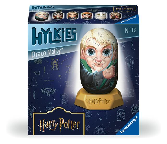 Ravensburger Hylkies: Die neue Sammelfigurenreihe zum selbst zusammenbauen. Figur #18 - Harry Potter Draco Malfoy - Für alle Harry Potter Fans - Aufbauen, Verlieben, Sammeln