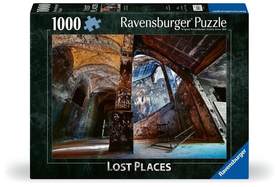 Ravensburger Puzzle Lost Places 12001393 - Alpenhaus Graffito Beelitzer Heilstätten - 1000 Teile Puzzle für Erwachsene ab 14 Jahren