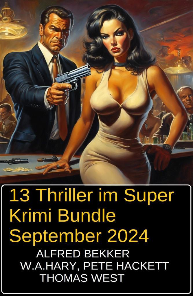 13 Thriller im Super Krimi Bundle September 2024