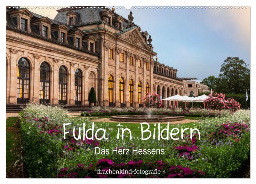 Fulda in Bildern - Das Herz Hessens (Wandkalender 2025 DIN A2 quer), CALVENDO Monatskalender