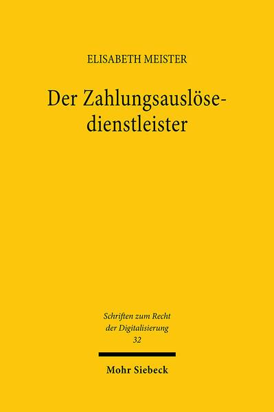 Der Zahlungsauslösedienstleister