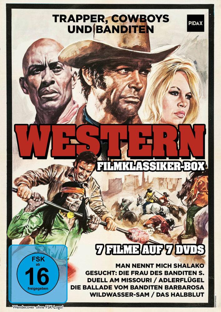 Western Filmklassiker-Box - Trapper, Cowboys und Banditen