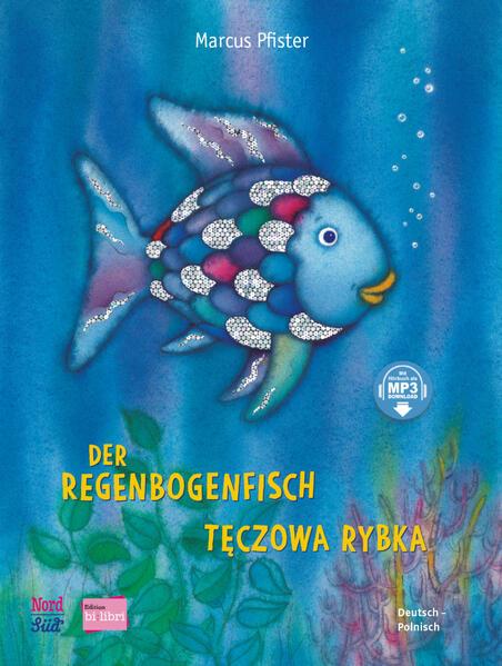 Der Regenbogenfisch. Kinderbuch Deutsch-Polnisch