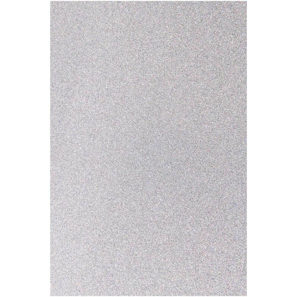 Glitterkarton Silber Irisierend 50 x 70 cm, FSC MIX