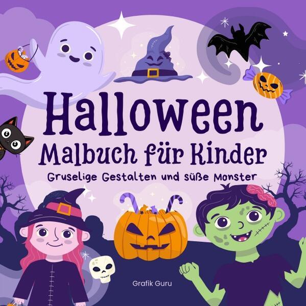 Halloween Malbuch für Kinder